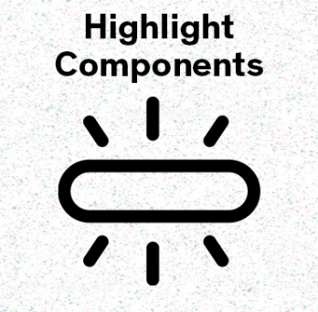 Highlight Components icon 